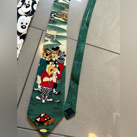 Vintage Ties - Mickey Mouse and Flintstones - Picture 3 of 6